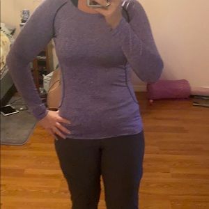 Longsleeve workout shirt